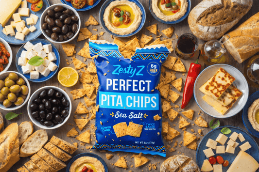 High Fiber Pita Chips and Snacks - Lebanese inspired food