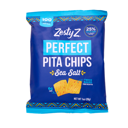 1oz Sea Salt - Perfect Pita Chips