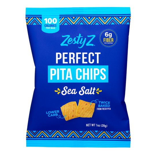 Sea Salt - High Fiber Pita Chips (1oz)
