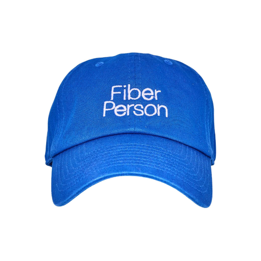 Fiber Person - Dad Hat